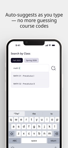 MyProfessor College iPhone screenshot
