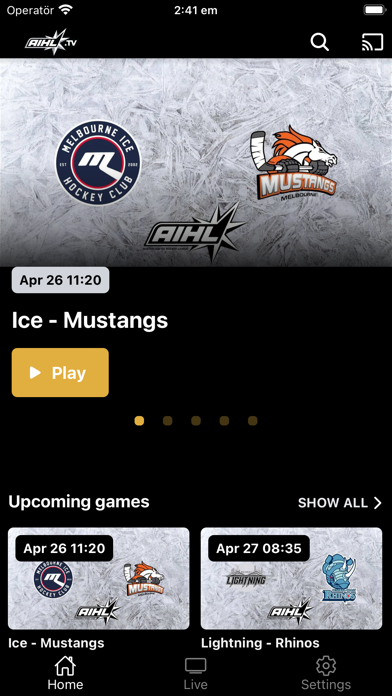 AIHL TV Screenshot