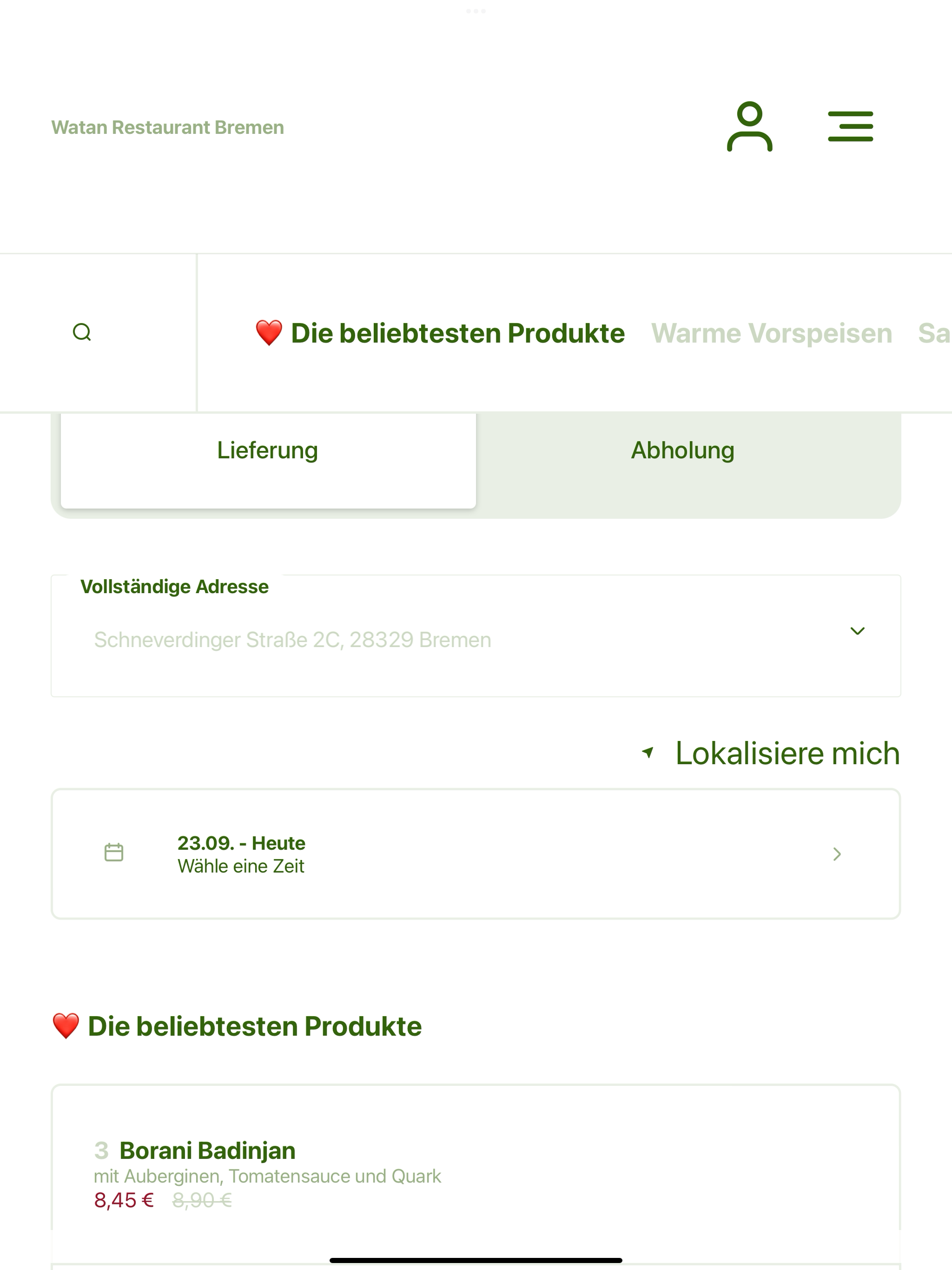 Watan Restaurant Bremen screenshot 7