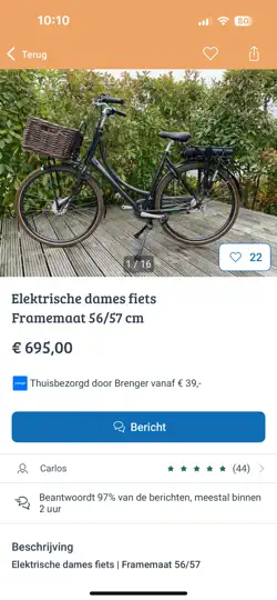 Screenshot von Marktplaats - Koop En Verkoop auf dem iPhone 4