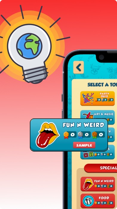 Trivia Quiz ! 1234 Player Game Screenshot