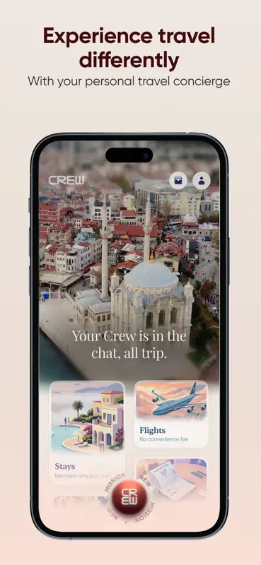 CREW - Your Travel Concierge screenshot 1 of 5
