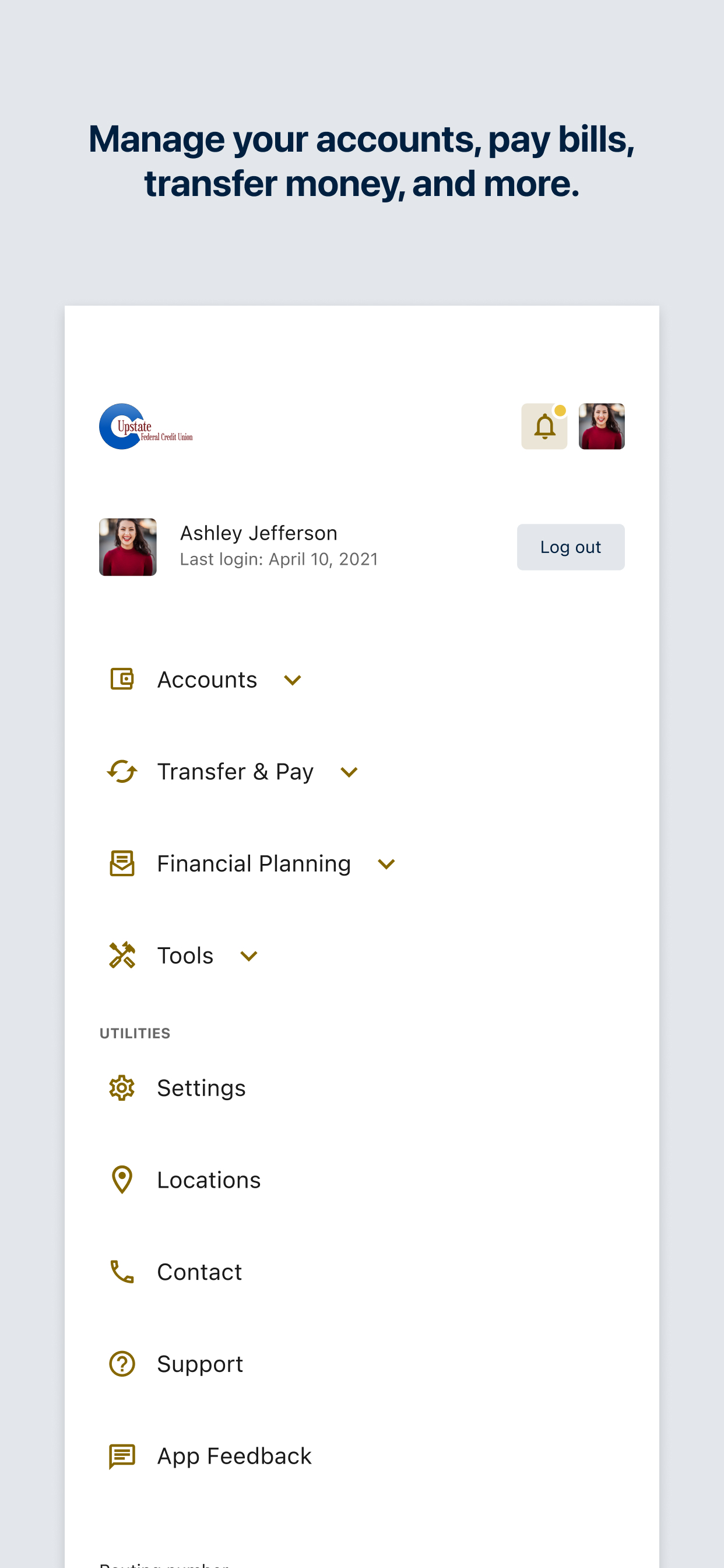 Upstate Federal Credit Union screenshot 4