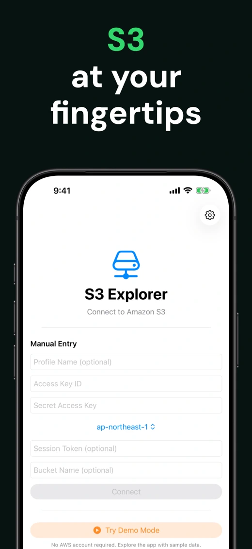 S3 Explorer – AWS File Browser screenshot 2