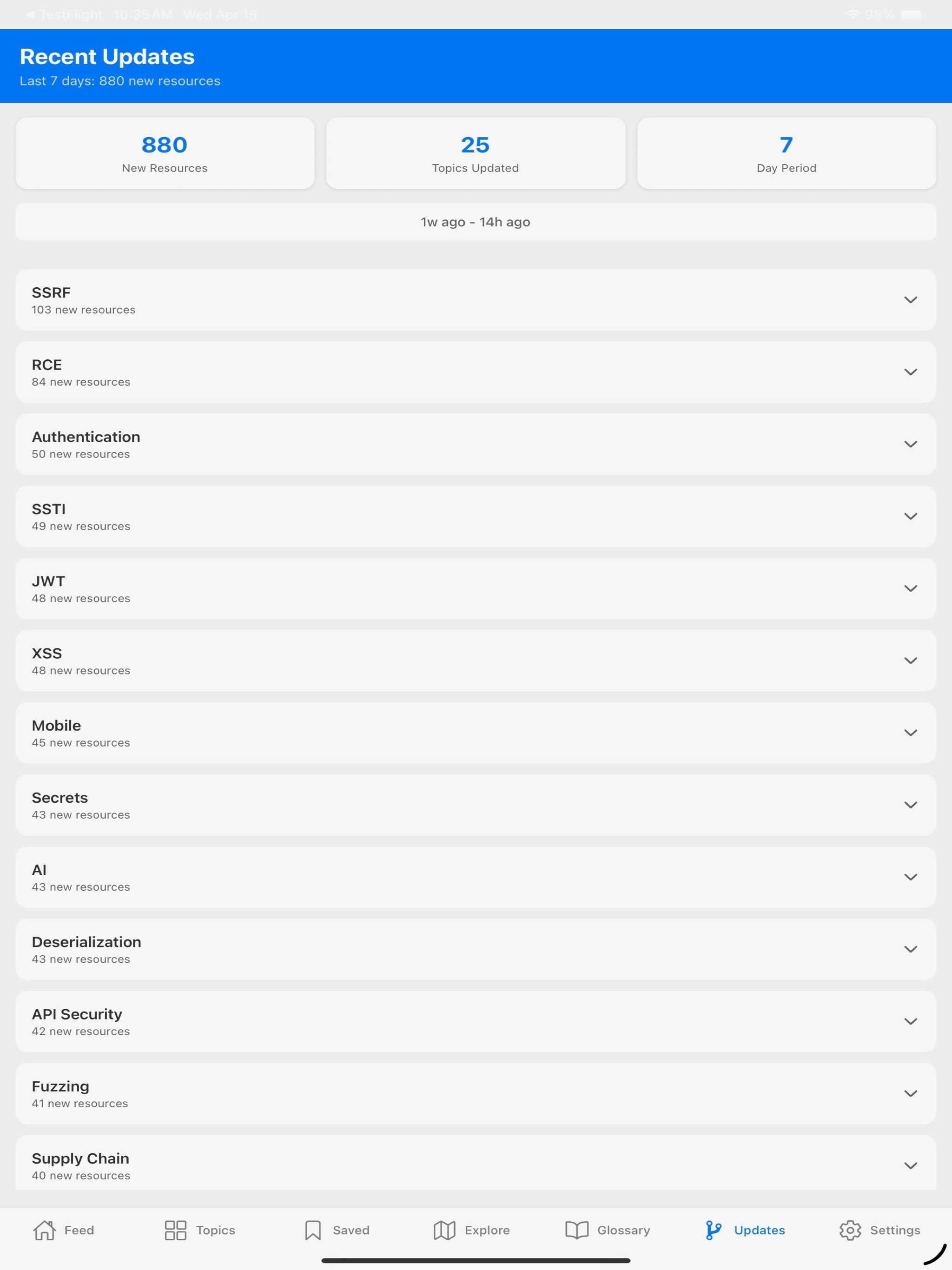 AppSec.fyi Mobile screenshot 13