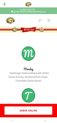 Grinders Diner Screenshot 4 of 4