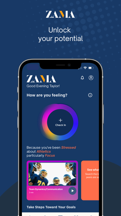 ZAMA | Athletic Mental Fitness Screenshot