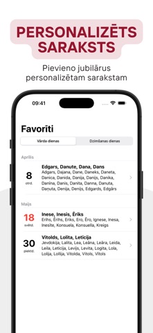 Latviesu Vardadienas screenshot