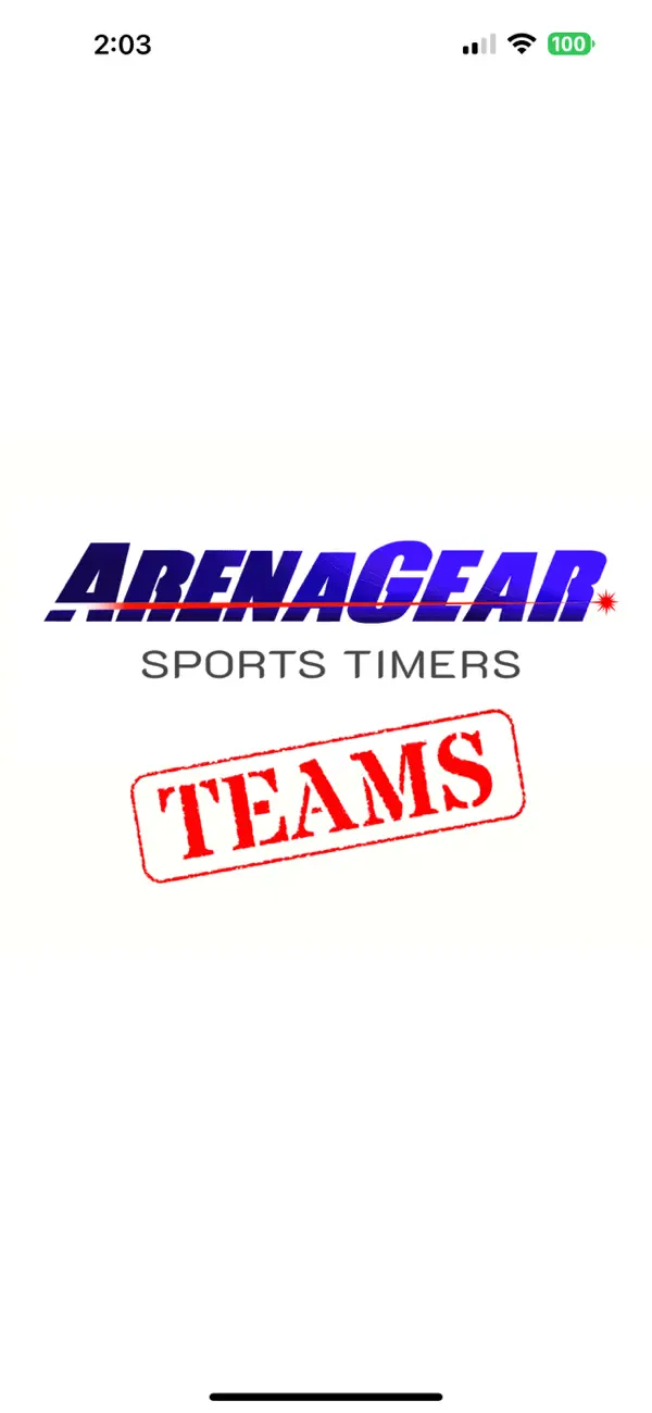 Screenshot #1 pour ArenaGear Sports Timer