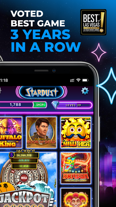 Stardust Social Casino Screenshot