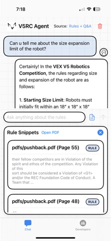 V5RC Agent Screenshot 2 of 3