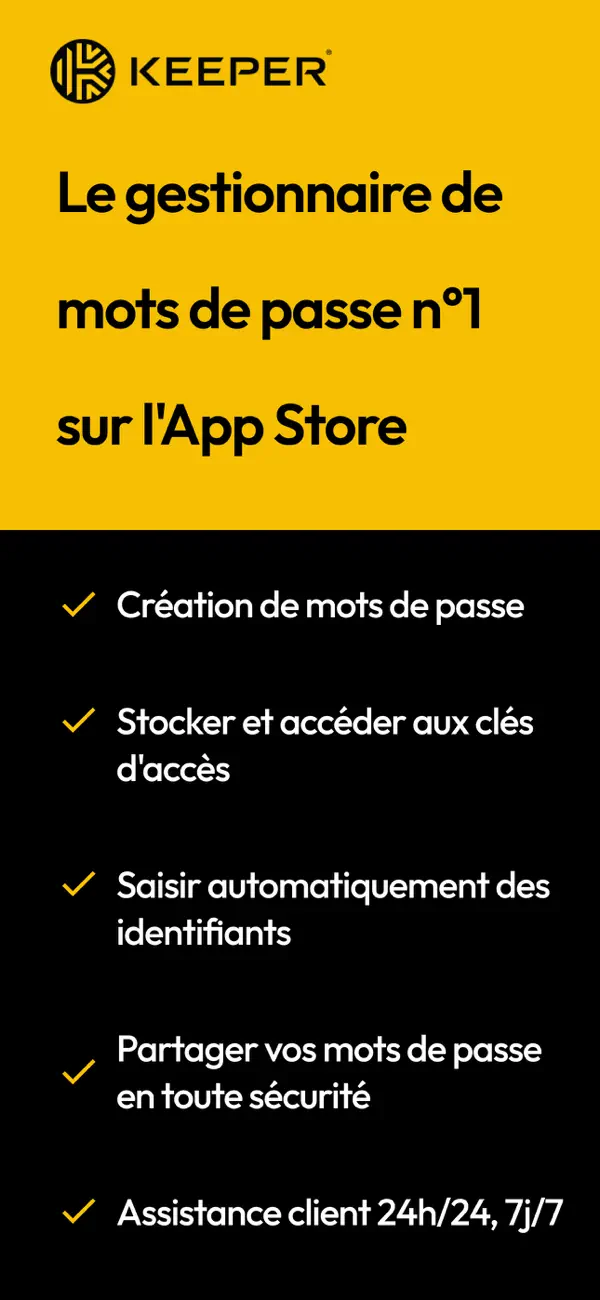 Screenshot #1 pour Keeper Vault de mot de passe