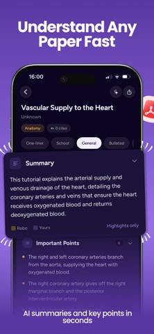Scholarcy: AI Paper Summarizer Screenshot 2 of 7