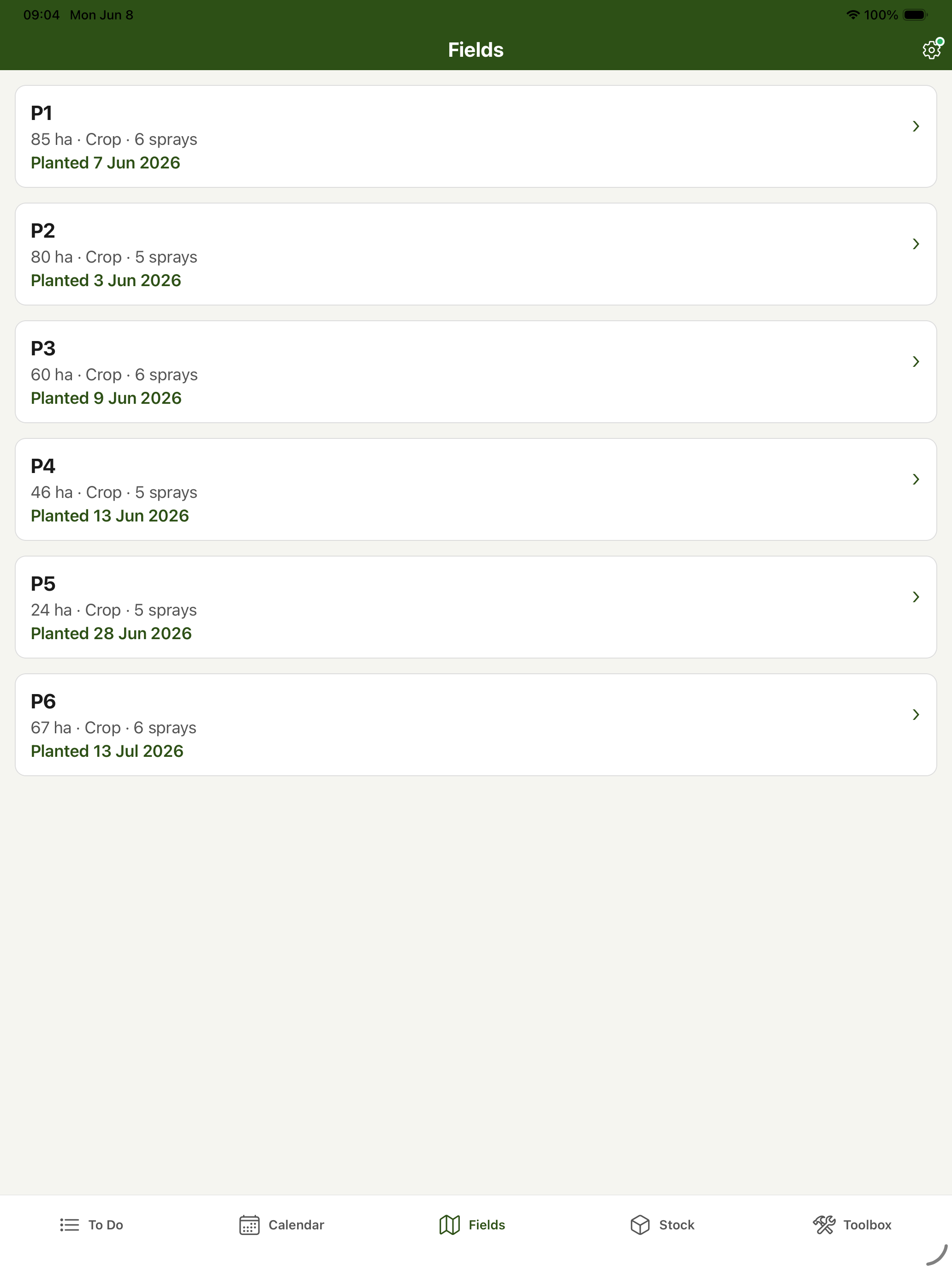 FieldBook Farm Manager screenshot 11