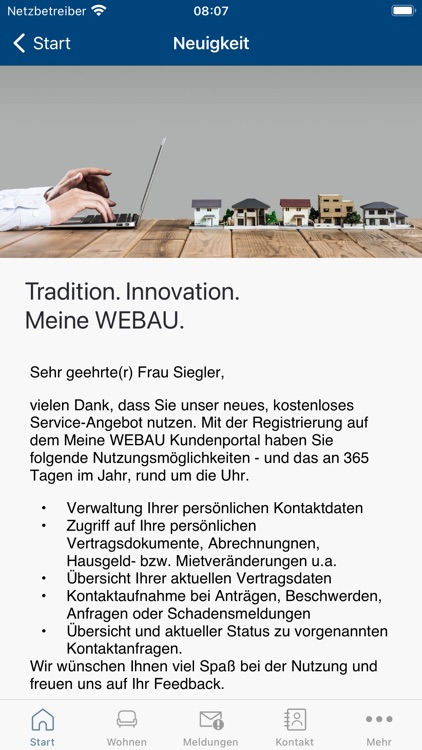 Meine WEBAU
