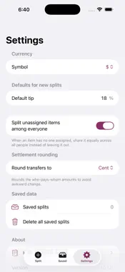 Tabsettle: Fair Bill Split screenshot 2