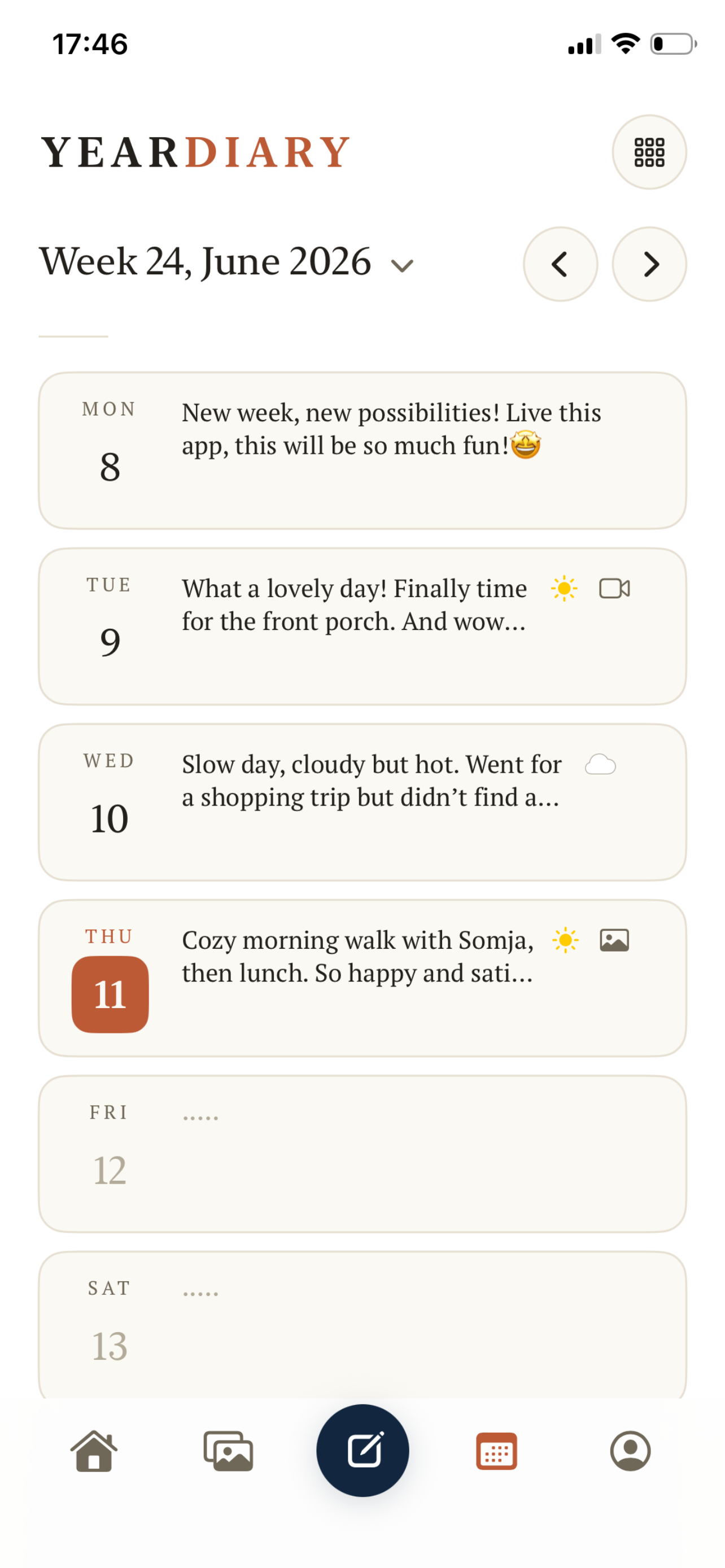 YearDiary: 5 & 10 Year Journal screenshot 5
