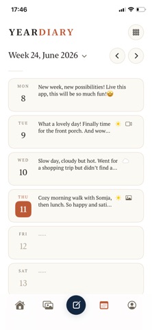 YearDiary: 5 & 10 Year Journal screenshot
