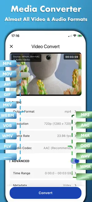 Videx: Video & Audio Converter screenshot 1