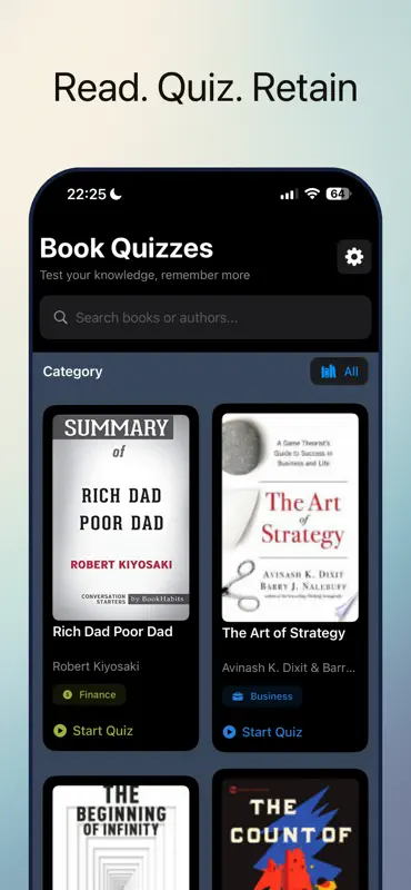 Book Social: Quizzes screenshot 2 of 4