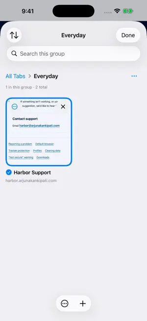 Harbor Browser screenshot 4