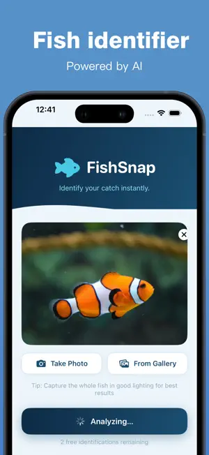 Fish Identifier & Scanner AI screenshot 1