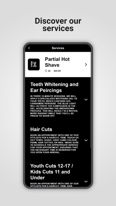 Mullets Barbershop Canada Screenshot