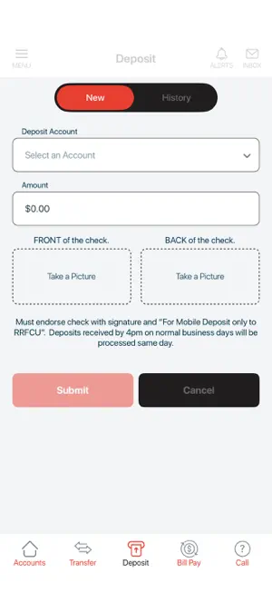 Red River FCU screenshot 4