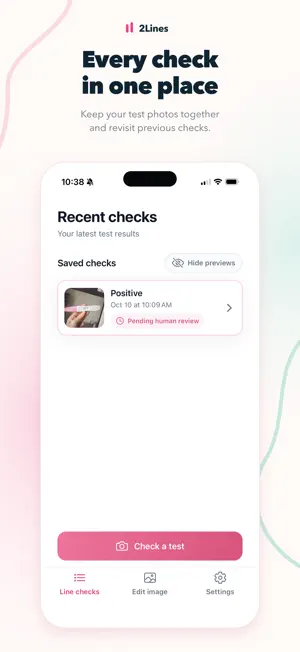 Pregnancy Test Checker 2Lines screenshot 4