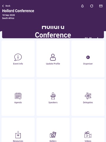 Hollard Conference iPad screenshot 1