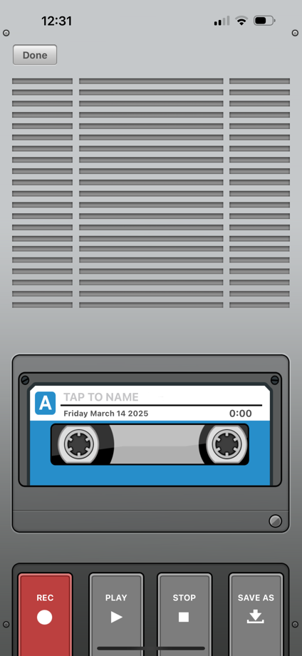 录音机 (Voice Recorder) 的 App Store 截图 3