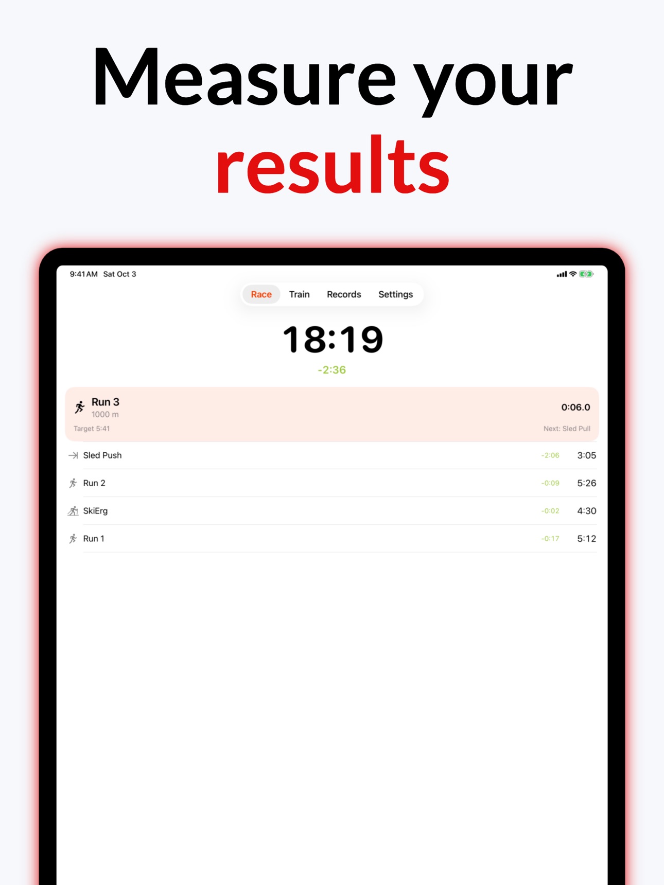 Screenshot 7 of Splitline: Hyrox Race Timer