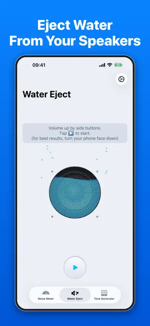 Clear Wave - Water Eject App screenshot 1