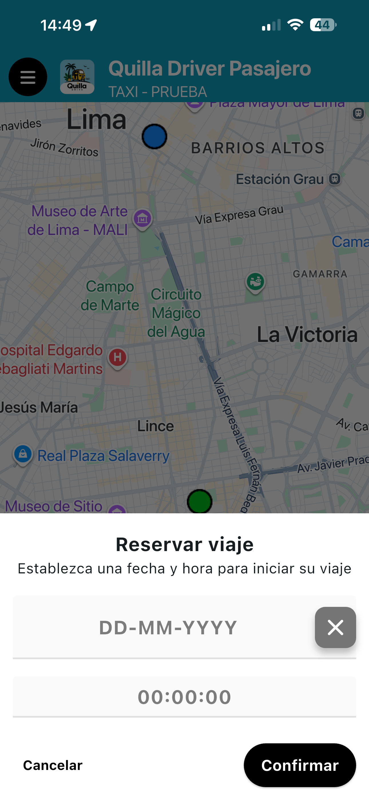 Quilla Drive Pasajero screenshot 4
