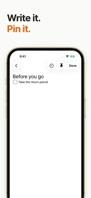 Pinote — Lock Screen Note screenshot 2