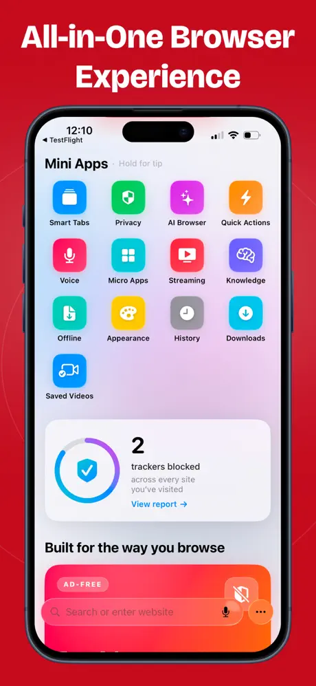 Ghost - Smart Browser 智能隐私浏览器应用截图