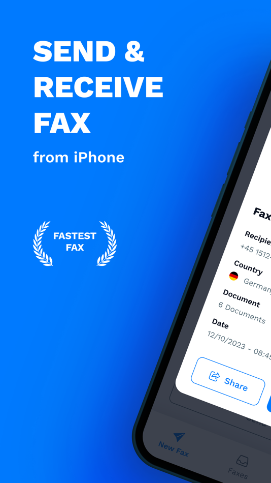 #1. Fax - Send & Receive Fax (iOS) Podle: Vestai