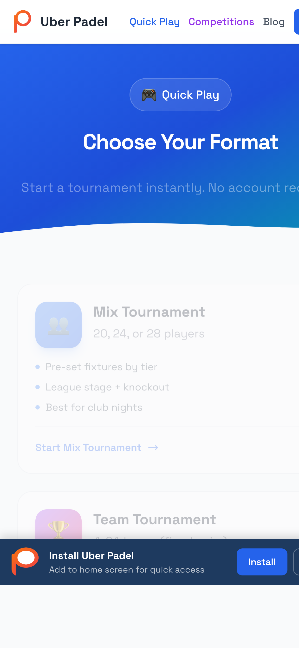 UberPadel screenshot 3