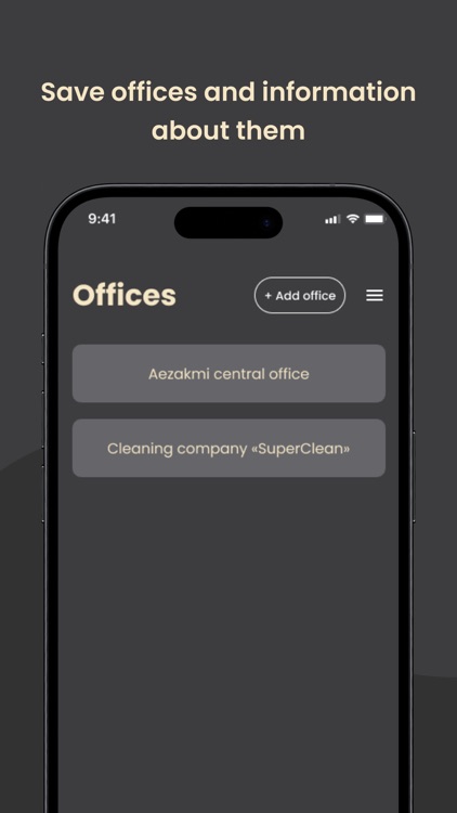 Office Work: Maintenance