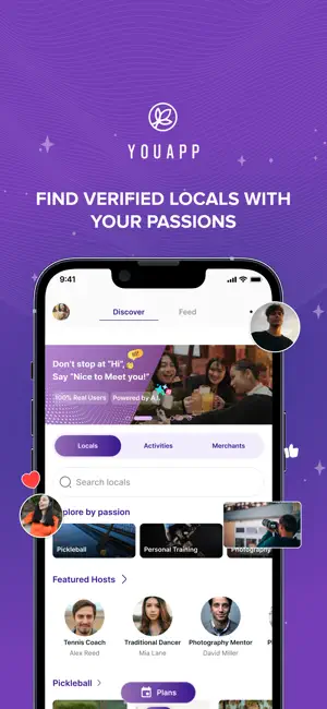 YouApp: Like a local screenshot 1