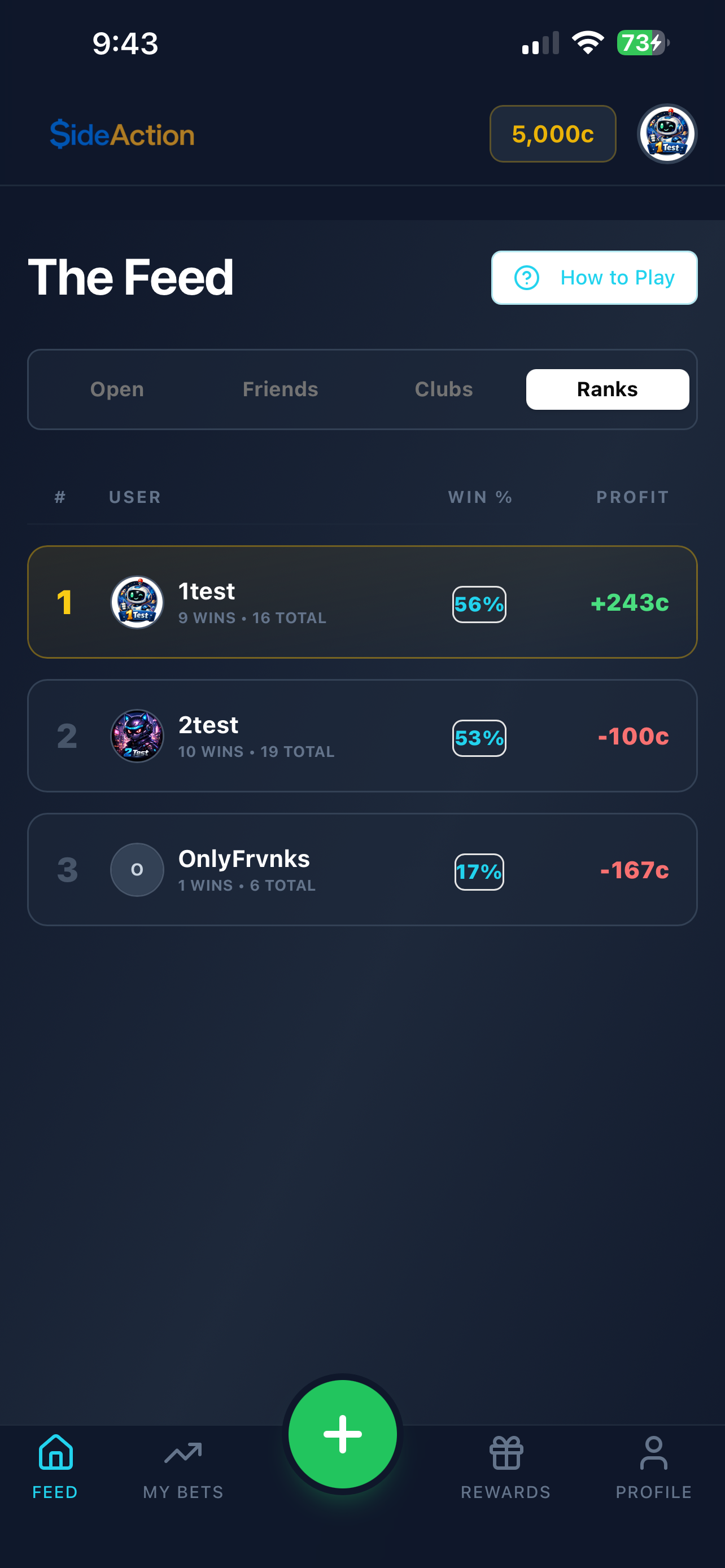 SideAction Bet screenshot 6