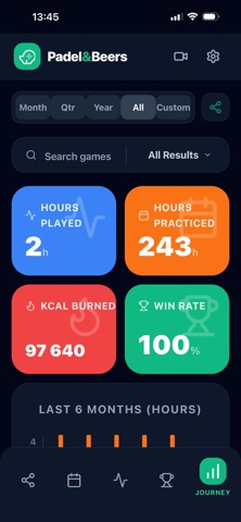 padel&beers screenshot