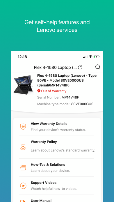 Lenovo Screenshot