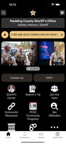 Paulding County Sheriff GA Screenshot 1 of 3