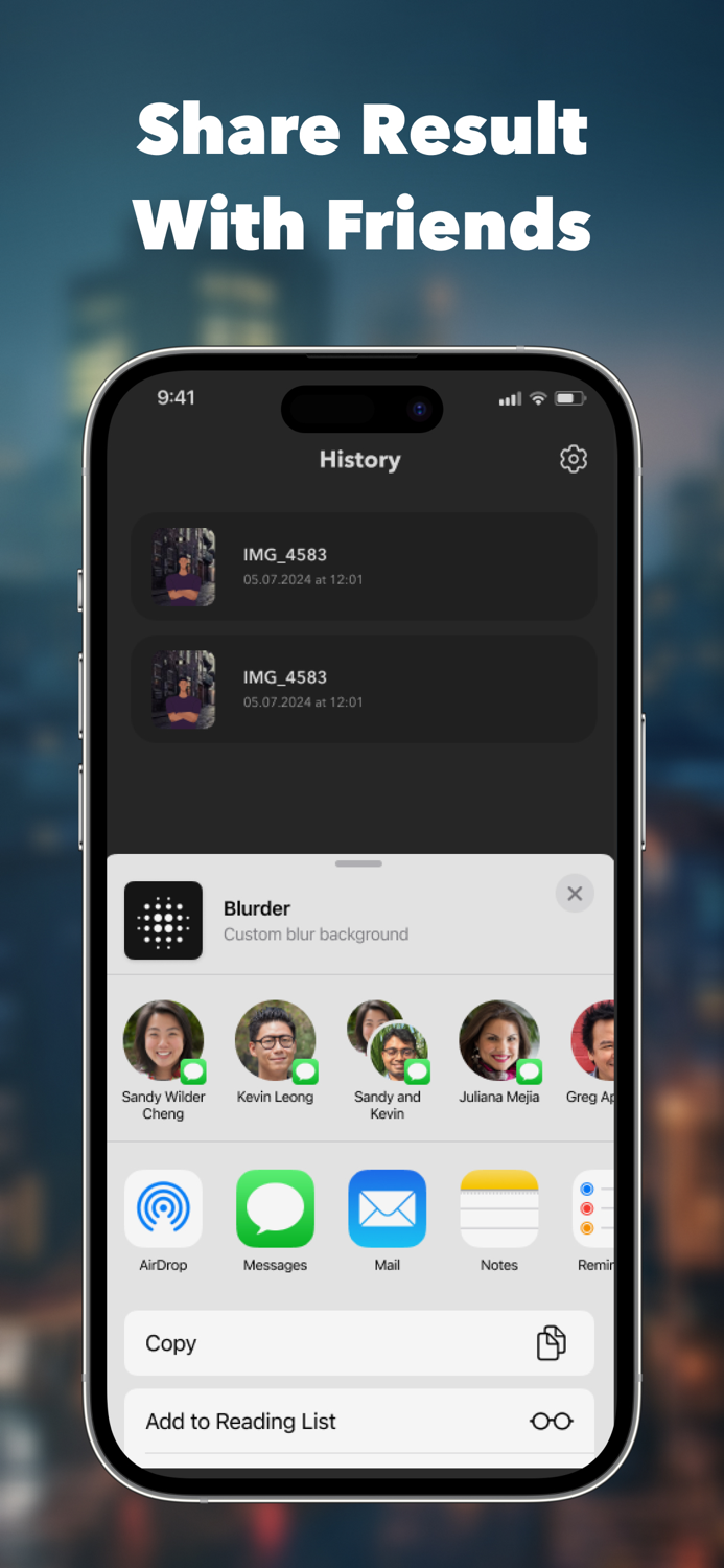 AI Blur Background - Editor