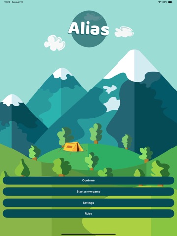 Alias: Charades Word Game iPad screenshot