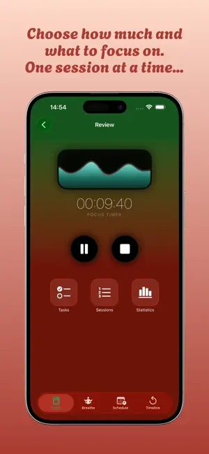 Pomodrop: Focus & Breathing screenshot 2