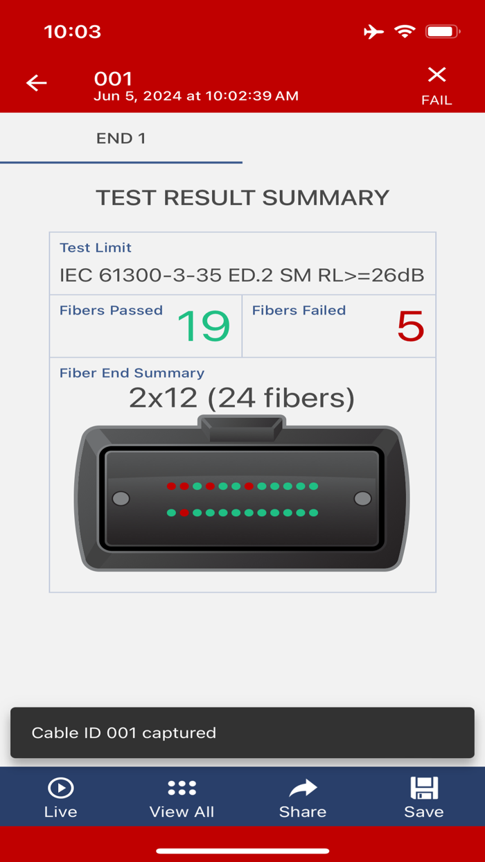 Fluke FIIN Inspection App