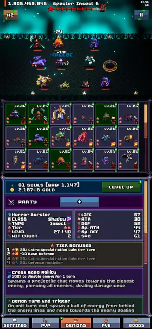 Novivors Monsters Idle AFK RPG screenshot 1