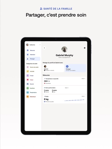 Withings iPad screenshot 8